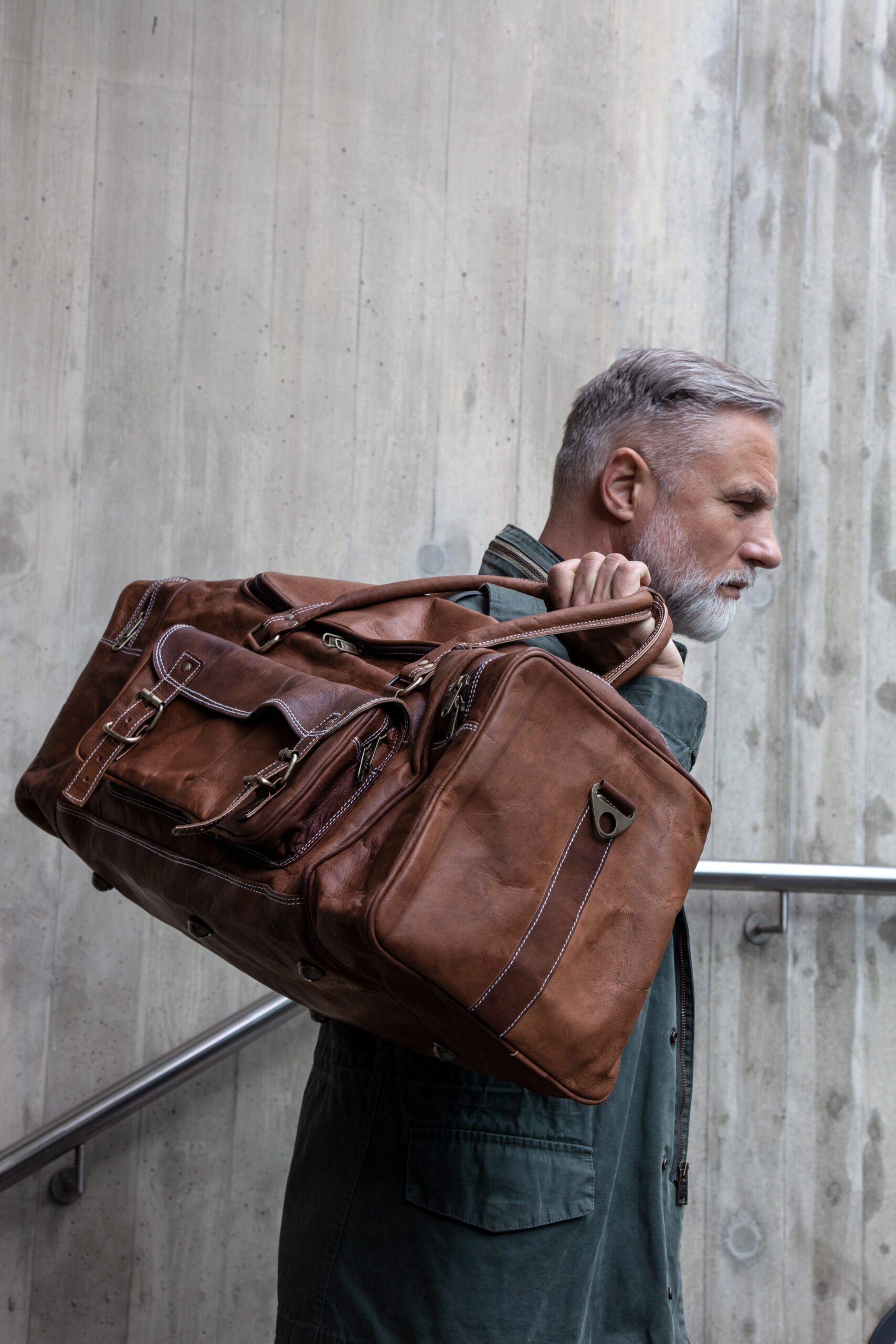 Men's Genuine Leather Crossbody Bag | Buy Online in South Africa |  takealot.com
