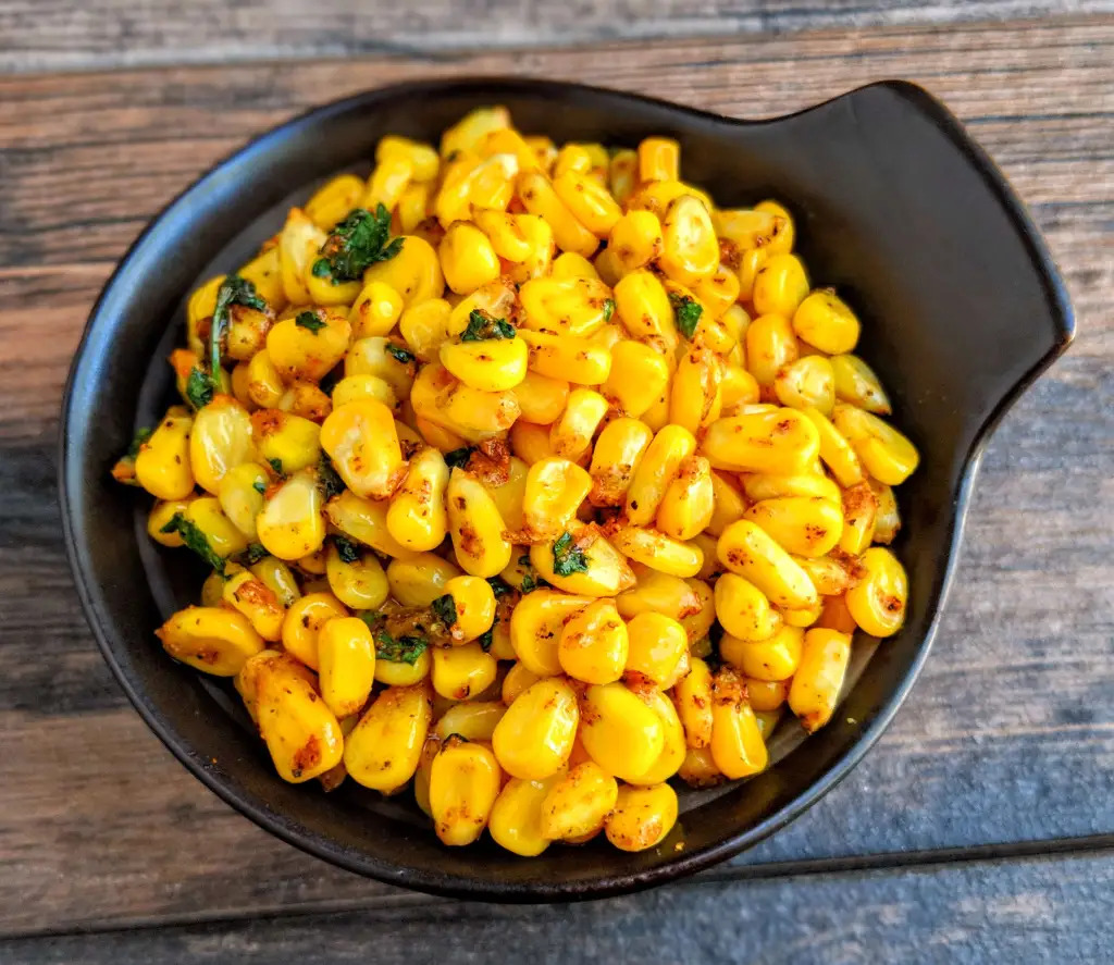 Sweet and Spicy Sweet Corn Chaat