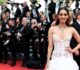 Manushi Chhillar Stuns in White Couture Gown at Cannes 2023 Premiere
