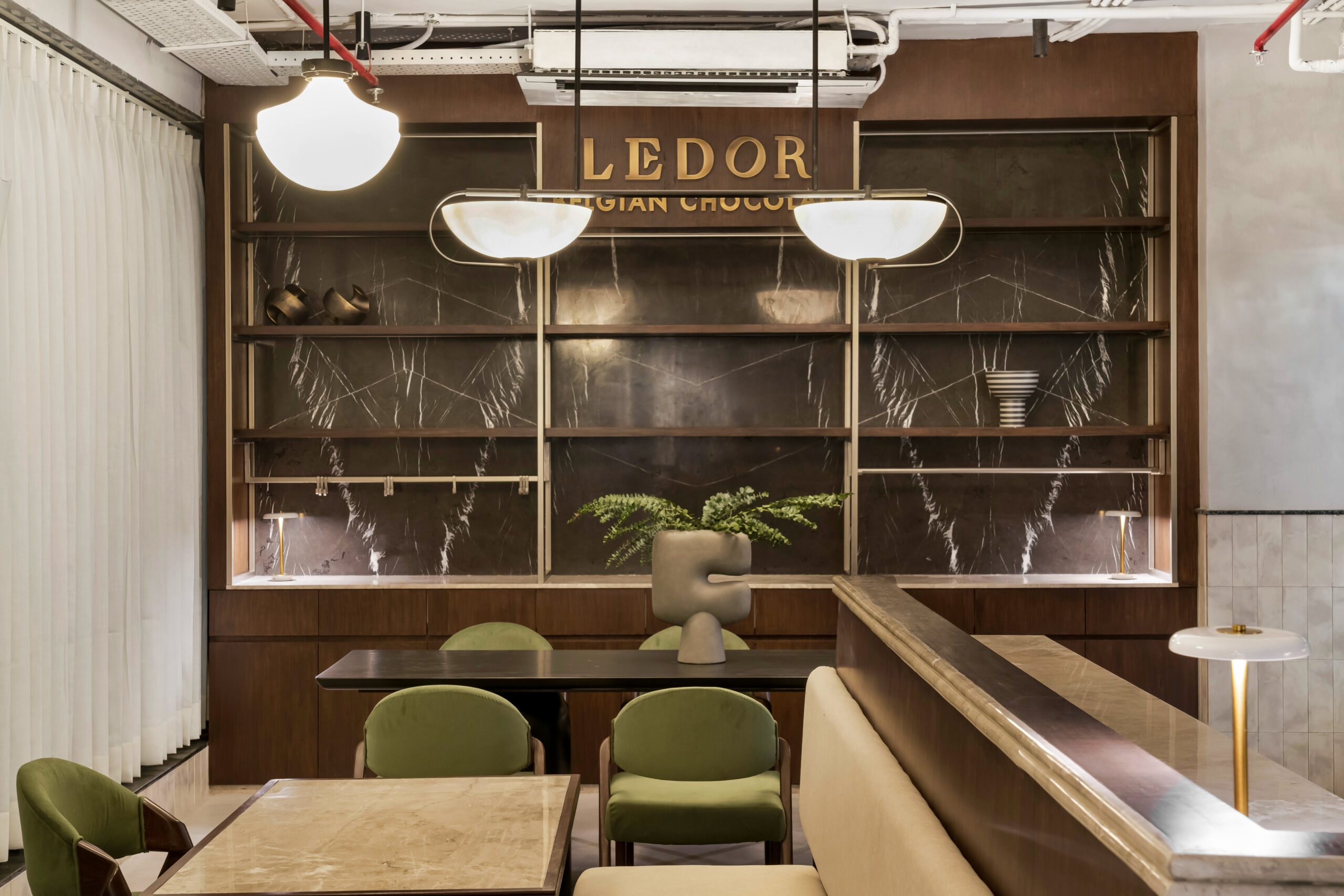 Ledor World Designed by Studio Dashline: A Culinary and Artistic Haven in New Delhi