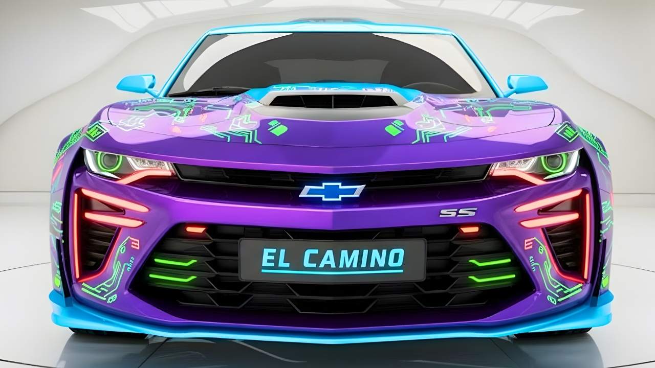 2026 Chevy El Camino Unveiled As Muscle Utility Coupe Blending Classic Heritage With Performance And Practicality