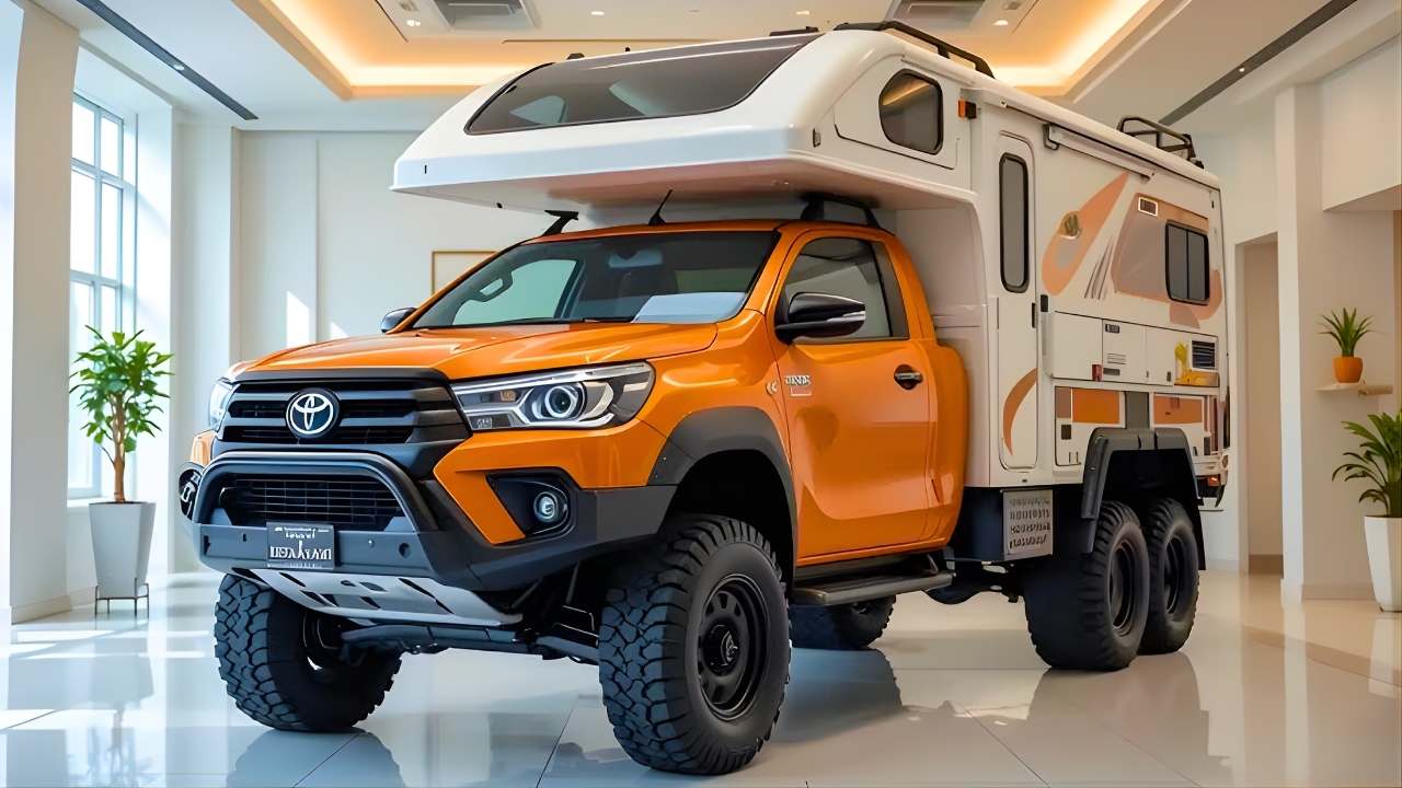 Toyota Camper Truck 2026 Combines Pickup Strength With Built-In Travel Home Experience